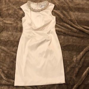 Beautiful white cocktail dress